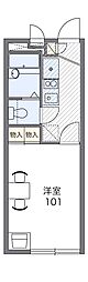 レオパレスウェストスター 1階/101