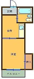 間取図画像 1DK