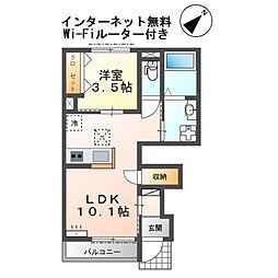 フィールドヴィレッジIII 1階/-