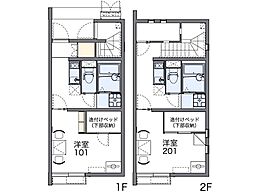 レオネクストホクトII 2階