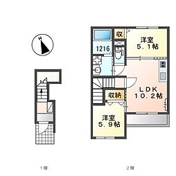 グローリーデイズ 2階