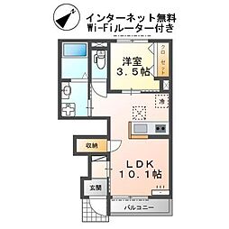 フィールドヴィレッジIII 1階/-