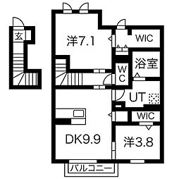 セントラル・ヴィレッジ泉　B棟 2階