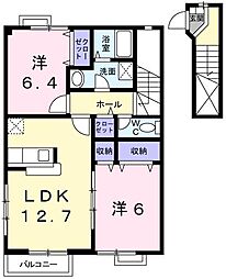 グランドゥールB 2階/205