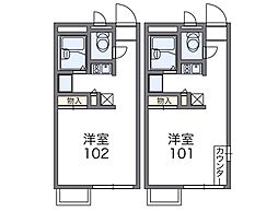 レオパレス上津台 1階