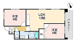 ロイヤルコーポ魚住 2階