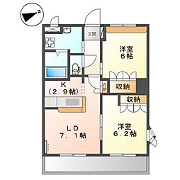 サンライズ高町 2階/-