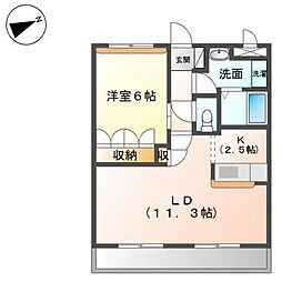 Ｍｉｃｋｅｙ　Ｇａｒｄｅｎ　壱番館　（ミッキーガーデン） 2階/-