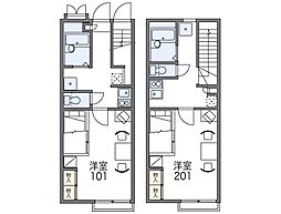 レオパレスエメラルド 2階