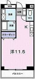クラウンのざと 2階/203