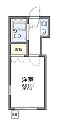 レオパレス加古川第7ミヤマ 1Kの間取図画像