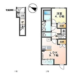 丹波篠山市中野　賃貸アパートII 2階/-