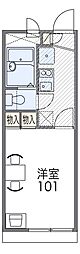 レオパレスクレール福田 2階/202