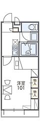 レオパレス東原 2階/206
