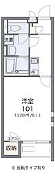 クレイノWINDS5 1Kの間取図画像
