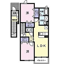 ルナ パレス A 2階/202