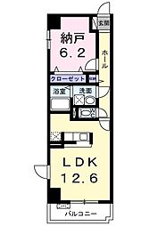 マウントック・フォルテ 1LDKの間取図画像