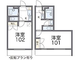 レオパレスアサギリ 2階
