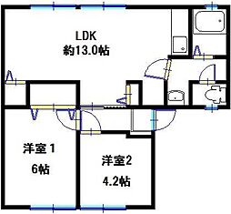 神鉄粟生線 三木駅 徒歩9分 2階/-