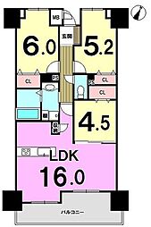 間取図画像 3LDK