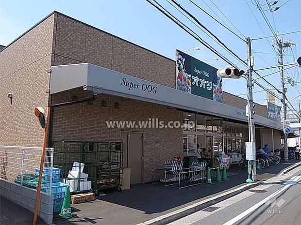 スーパーオオジ(伊丹安堂寺店)の外観