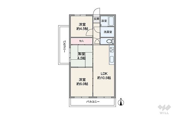 間取り：328000455772