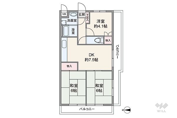 間取り：328000624962
