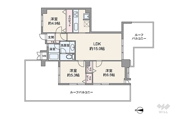 間取り：328000640614