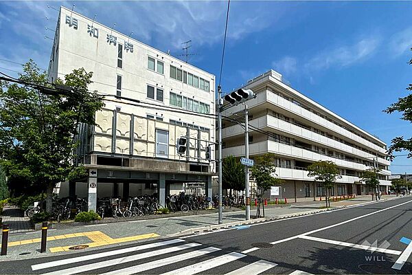 明和病院の外観