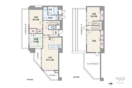 4LDK 間取り