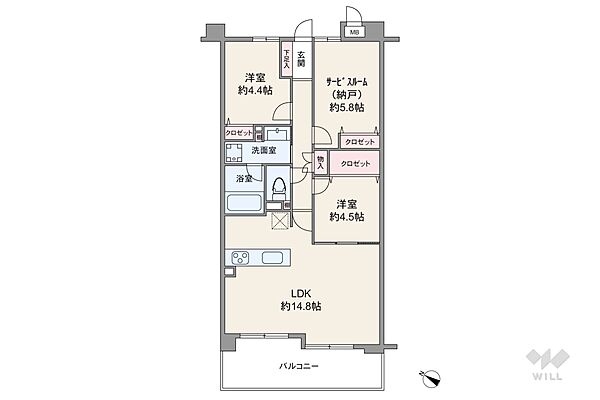 間取り：328000672795