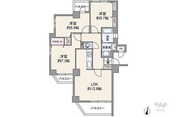 間取り：328000675488