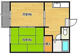 クレール祝町III 1階