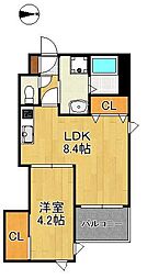 プルーム中原東 2階/-