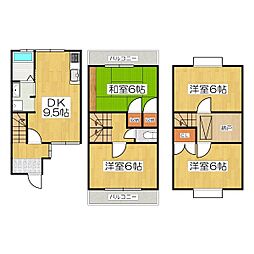 京都地下鉄東西線 御陵駅 徒歩15分の賃貸一戸建て