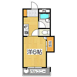 Perigee 1Kの間取図画像