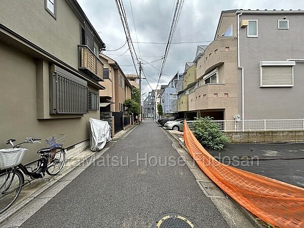 閑静な住宅街です。