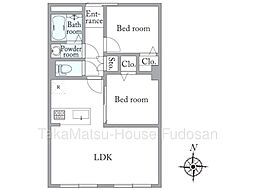 ハイツ三軒茶屋 1SLDKの間取図画像