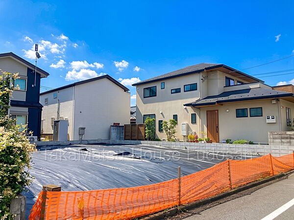 間口12.7mのゆとりある土地
