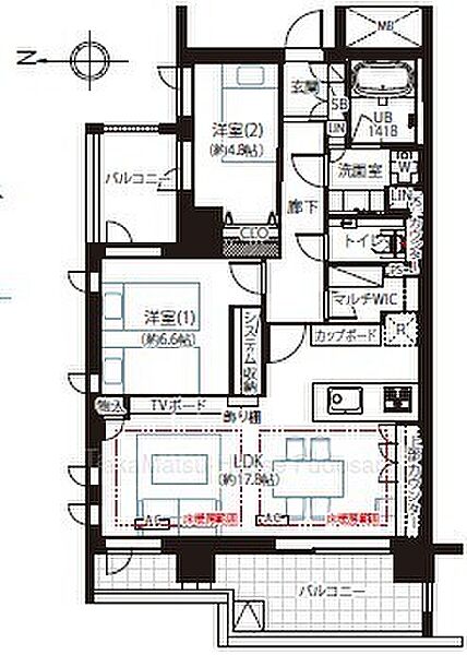 間取り：313004939585