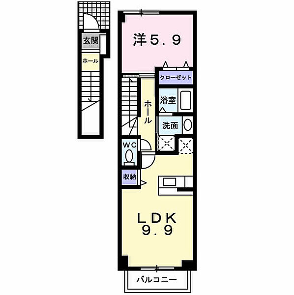 同じ建物の物件間取り写真 - ID:236002776804