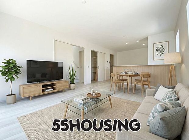 家具はCGで合成しています