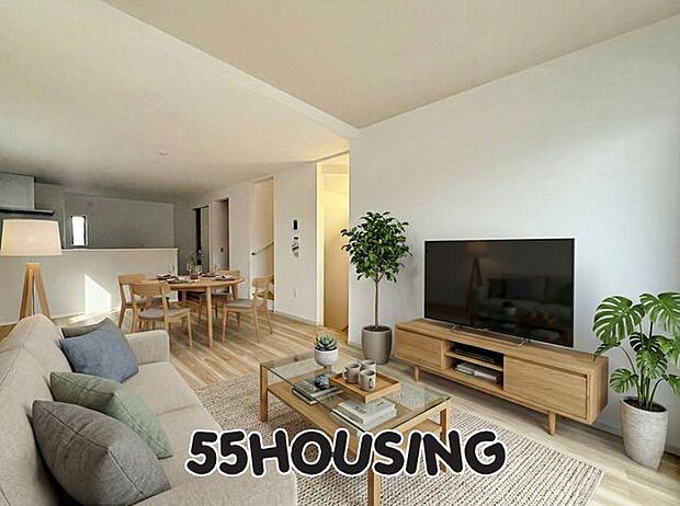 家具はCGで合成しています