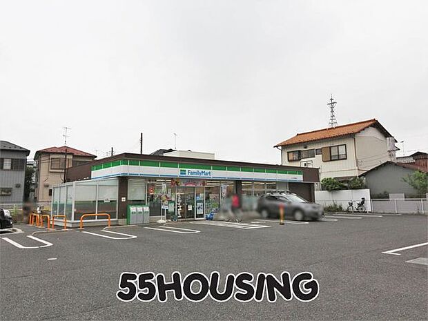 ファミリーマートさいたま島根店 徒歩10分。 759m