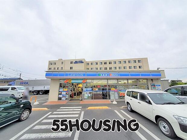 ローソン北本深井三丁目店 徒歩7分。 490m