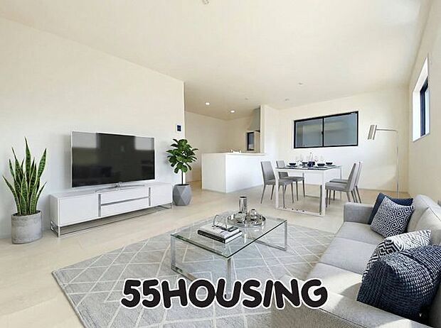 家具はCGで合成しています