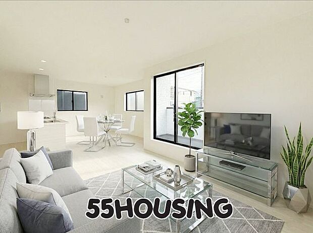 家具はCGで合成しています