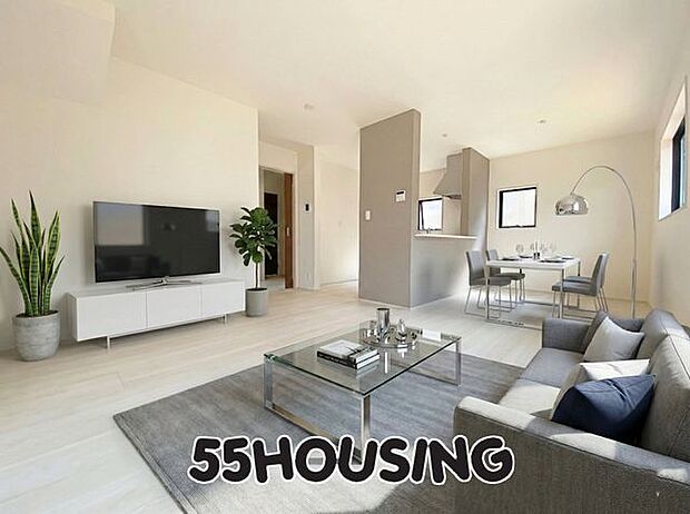 家具はCGで合成しています