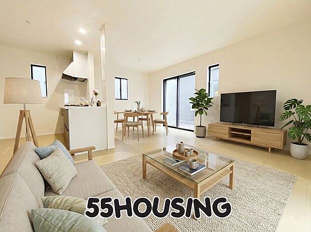 家具はCGで合成しています