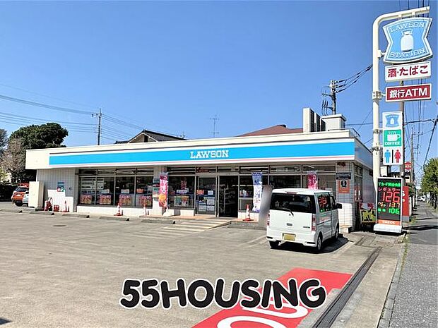 ローソンさいたま16号深作店 徒歩9分。 690m